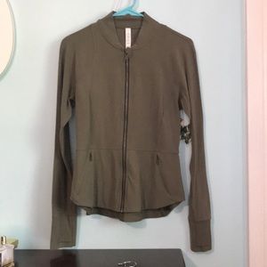 Green lulu jacket
